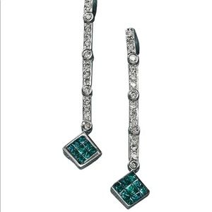 Effy Diversa Earrings 14k White Gold